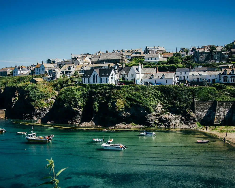 Sunny Harbour at Port Isaac